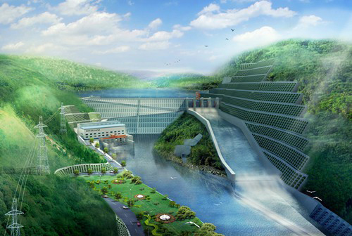 开远老挝南塔河1号水电站项目